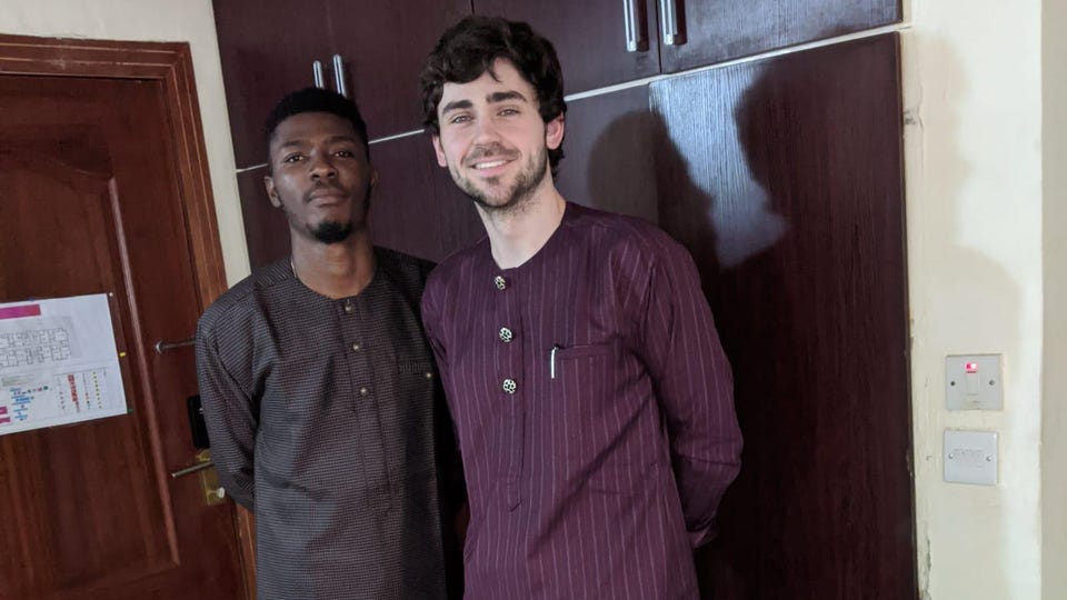 Chris Maurice and Munachi Ogueke.