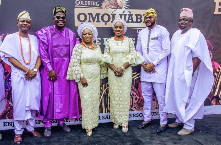 PHOTO: Mr Macaroni, DJ Kaywise, Odunlade Adekola All Bring The Heat In The New Goldberg Owambe TV Commercial