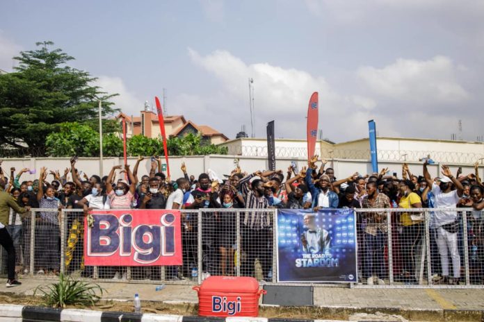 Thousands Troop Out For Bigi Sponsored Nigerian Idol Season 7 Auditions