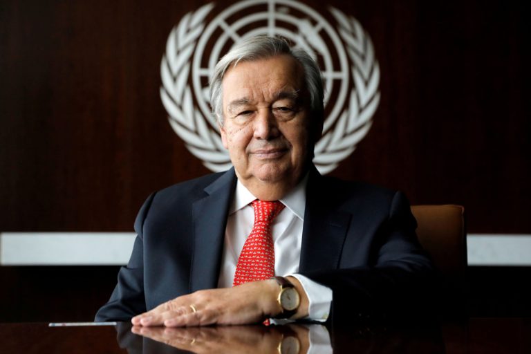 UN Secretary-General Antonio Guterres Urges Countries To Make Recovery A Priority In 2022