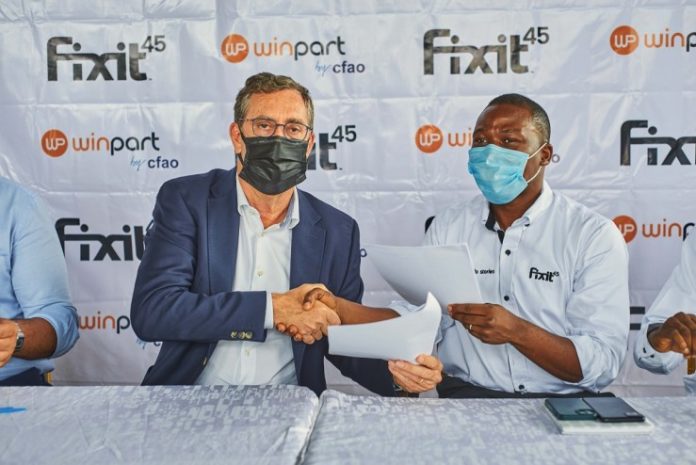 Fixit45-partners-CFAO Fixit45, CFAO Motors Work Together On Spare Parts