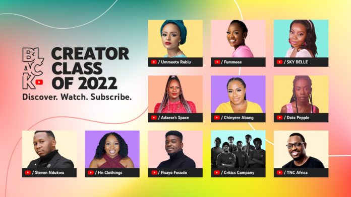 26 African YouTube Creators Selected To Join Second Year Of #YouTubeBlack Voices Fund