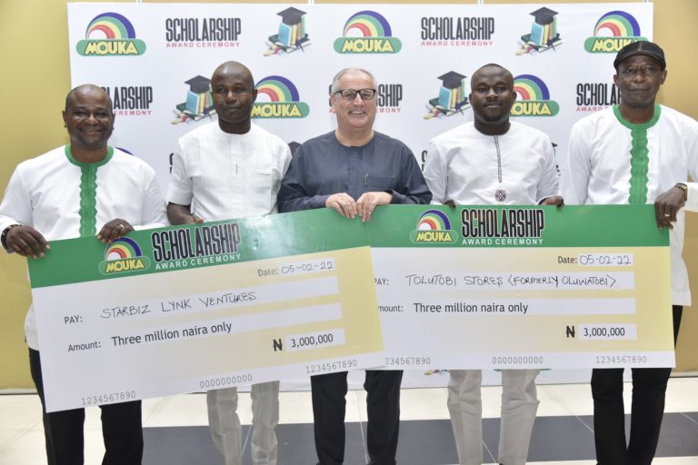 Mouka Rewards Business Partners, Staff With Over N111 Million Worth Of Educational Support