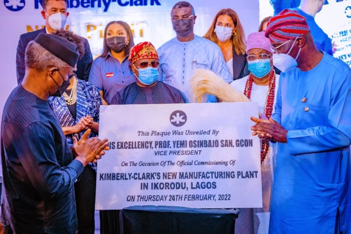 Kimberly Clark Opens A Manufacturing Facility In Lagos
