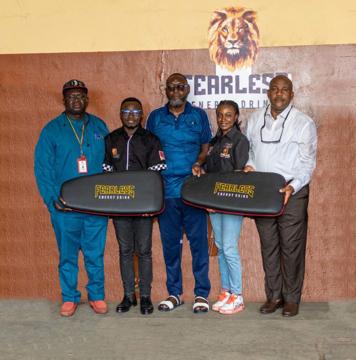 Fearless Energy Drink Promotes Physical Fitness, Donates Equipment to Lagos State Weightlifting Association