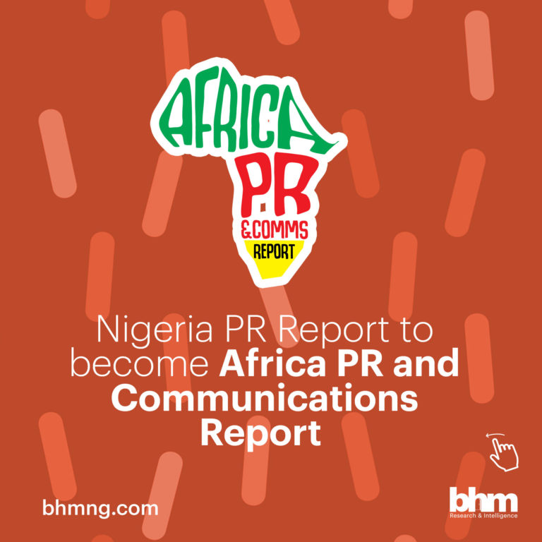Nigeria PR Report Becomes Africa PR and Communications Report