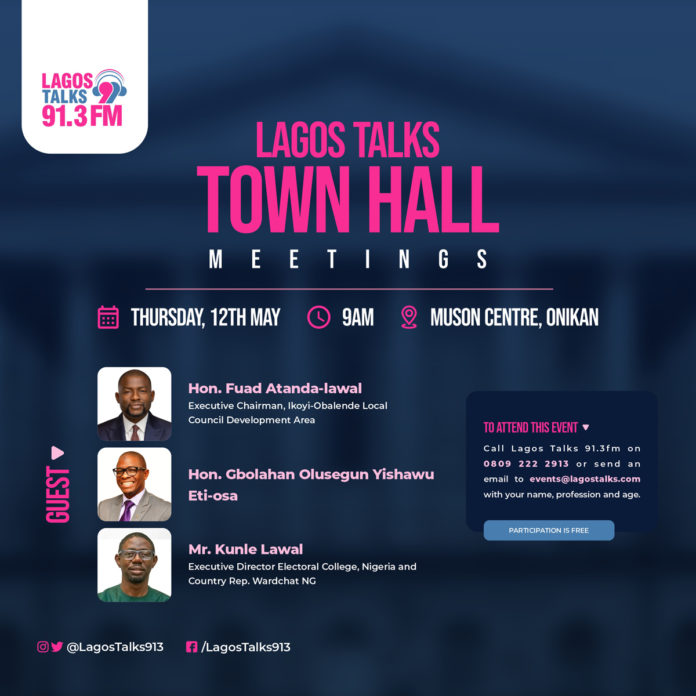 Lagos Talks Flyer 1 Conversations on Democracy: Lagos Talks to Hold Town Hall Meeting on May 12th
