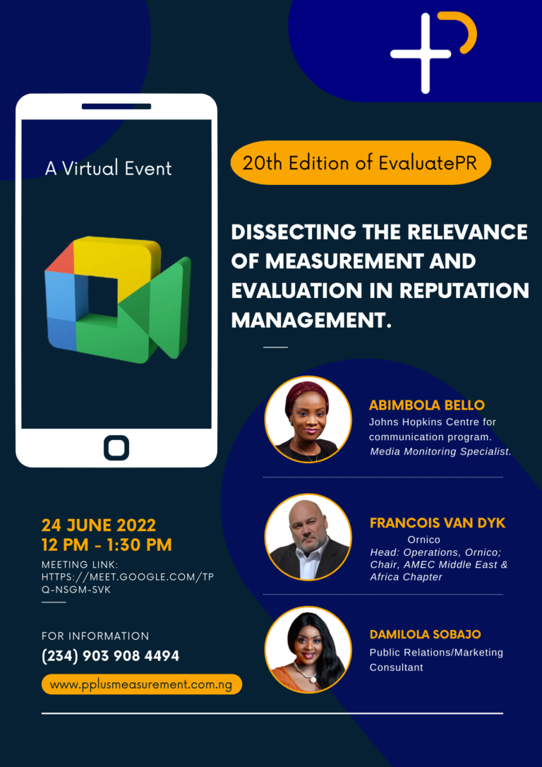 Media Intelligence Agency Drives Its 20th Edition Of EvaluatePR Event