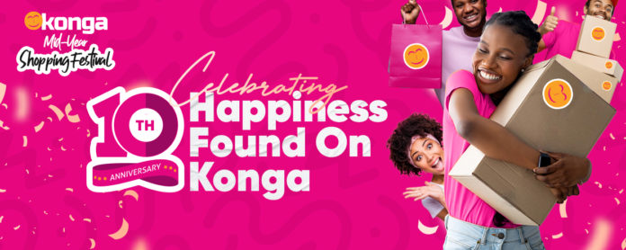 Konga At 10: Celebrating Happiness Found On Konga