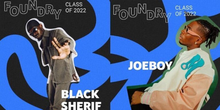 YouTube Music Announces Global Foundry Class Of 2022 With Black Sherif And Joeboy
