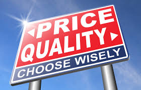 PRICE VS QUALITY