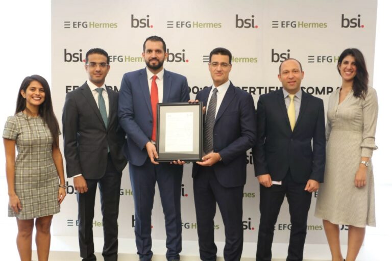 EFG Hermes Becomes First Egyptian Financial Institution To Achieve ISO 31000:2018