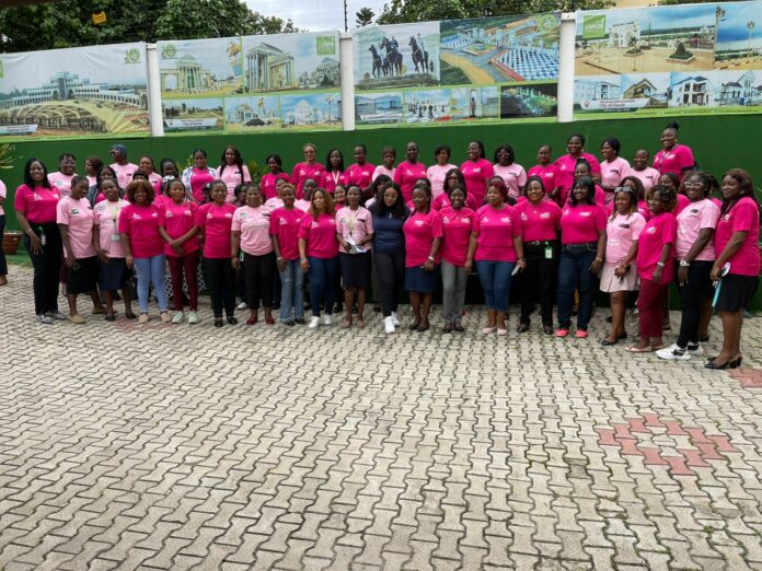 Adron Campaigns Against Breast Cancer, Screens Women