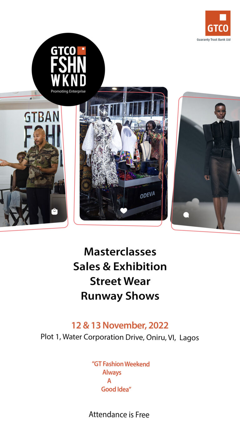 Experience Africa’s Finest Fashion At 2022 GTCO Fashion Weekend