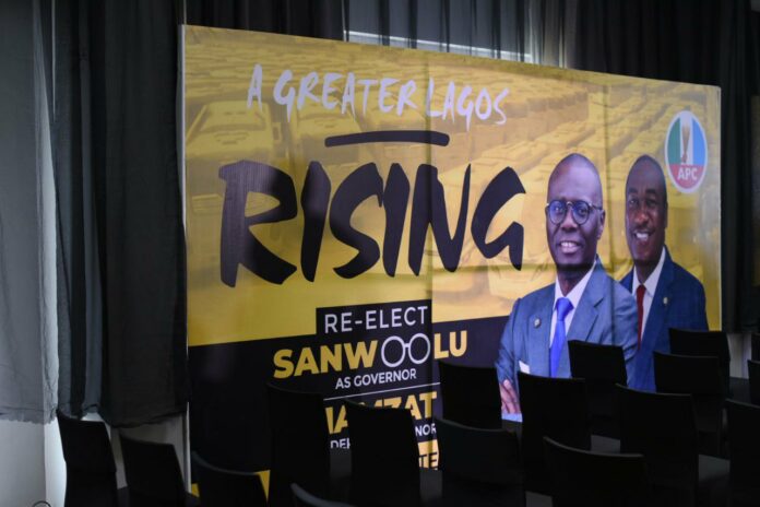 A GREATER LAGOS RISING Lagos 2023: Sanwo-Olu Officially Rebrands Campaign Slogan