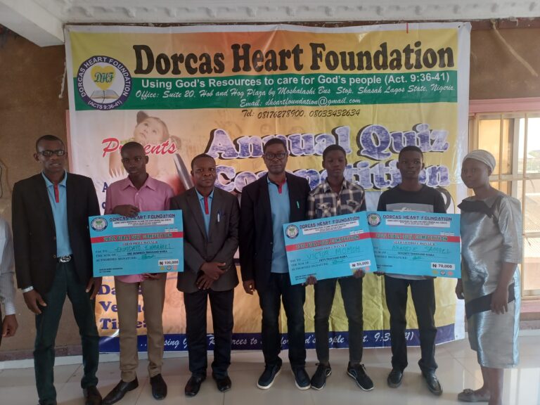 Winners Emerge In Dorcas Heart Foundation Annual Quiz Competition