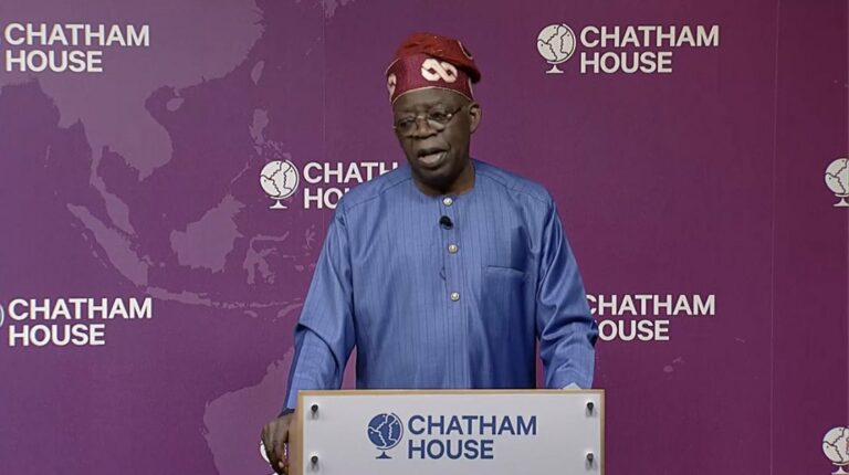 Chatham House: Drama As Tinubu Fails To Answer Interview Questions In UK, Asks Gov. El-Rufai, Others To Help Him (VIDEO)