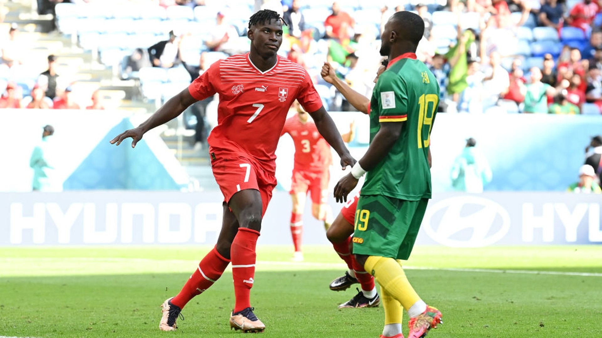 Breel Embolo Switzerland.