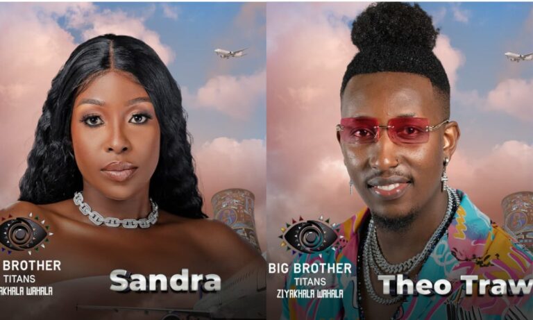 #BBTitans: Sandra, Theo Evicted From Big Brother House