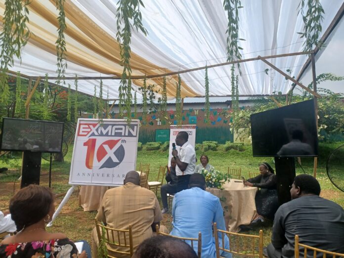 EXMAN Flags-off 10th Anniversary Celebration With Logo