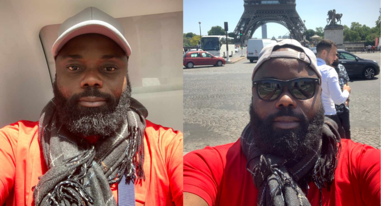 Actor, Christopher Bassey On Vacation Tours European Countries
