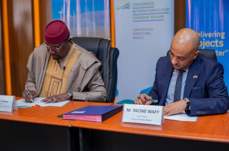 Savannah Signs Memorandum Of Agreement With Niger Government