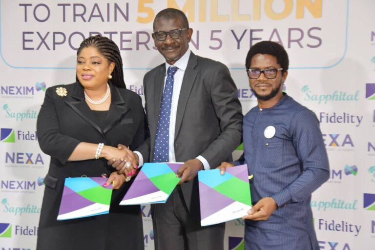 NEXIM Partners Fidelity Bank, And Sapphital To Grow Nigeria’s Export Sector