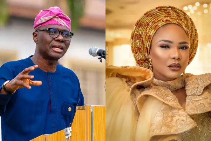 Iyabo Ojo Calls Out Sanwo-Olu Over 'Outrageous Tax Bill'