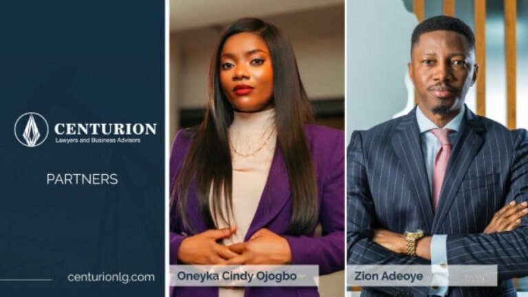 Centurion Law Group Announces Oneyka Cindy Ojogbo, Zion Adeoye As New Partners And Shareholders