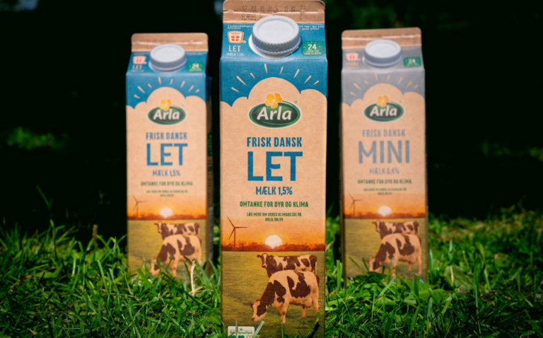 Arla Foods To Develop A Cap Made Of Fiber For Its Milk Cartons.