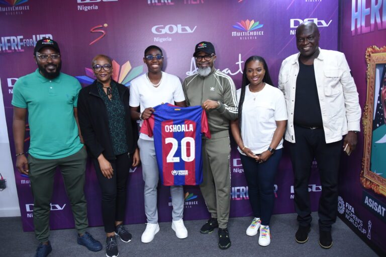 MultiChoice Unveils Asisat Oshoala As Brand Ambassador