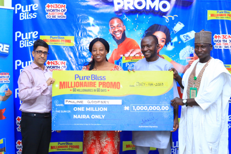 Pure Bliss  Rewards Four Millionaires In Its Ongoing “60 Millionaires In 60 Days Promo”