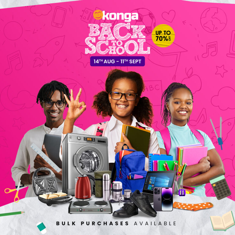 Konga Back-To-School Goes Live With Mouthwatering Deals
