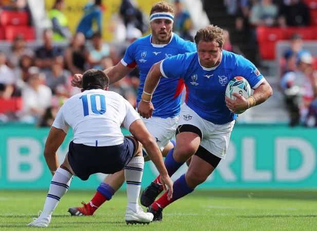 Italy thrashes Namibia In World Cup Opener