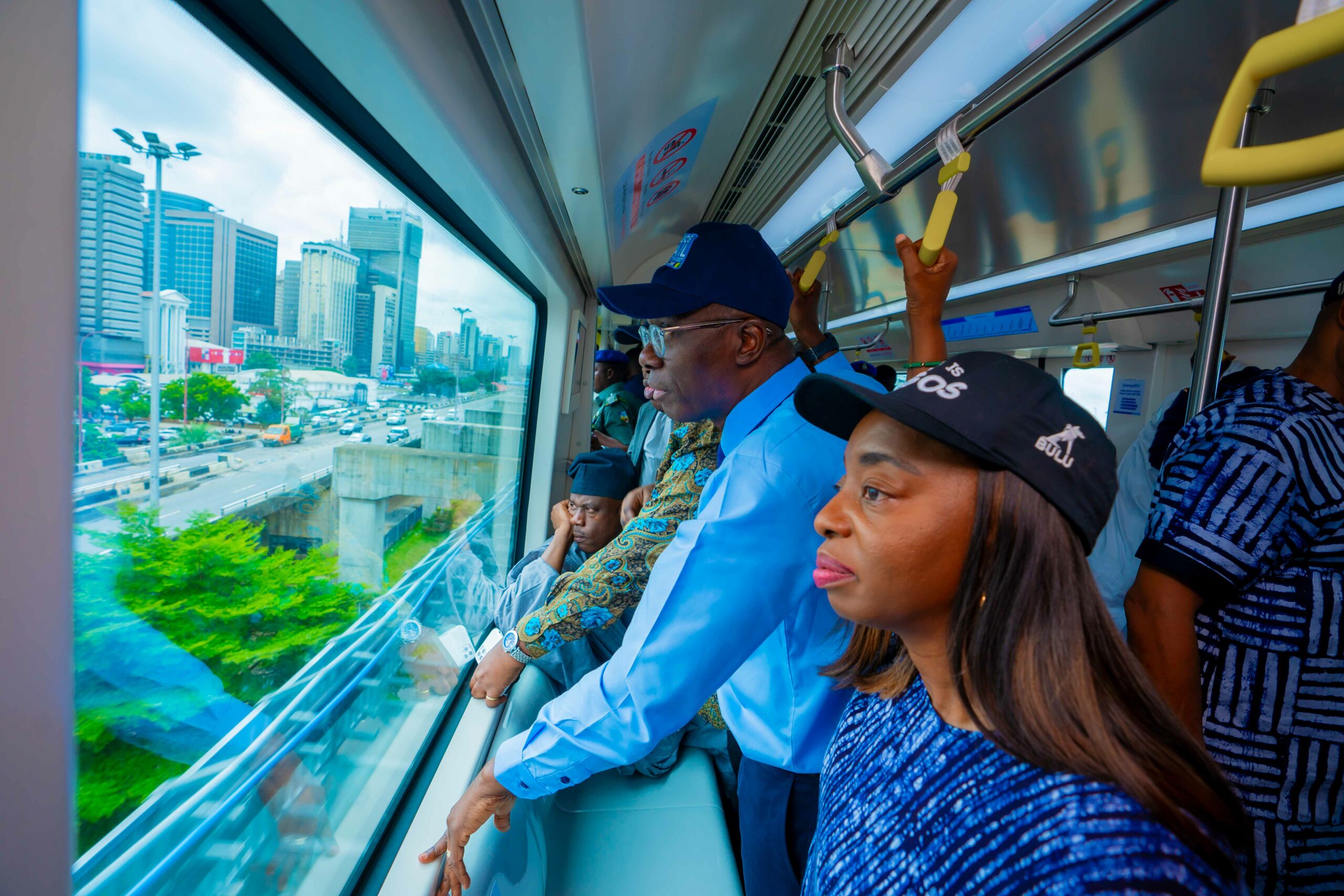 PHOTO NEWS: Sanwo-Olu Inaugurates Blue Line Rail With First Ride