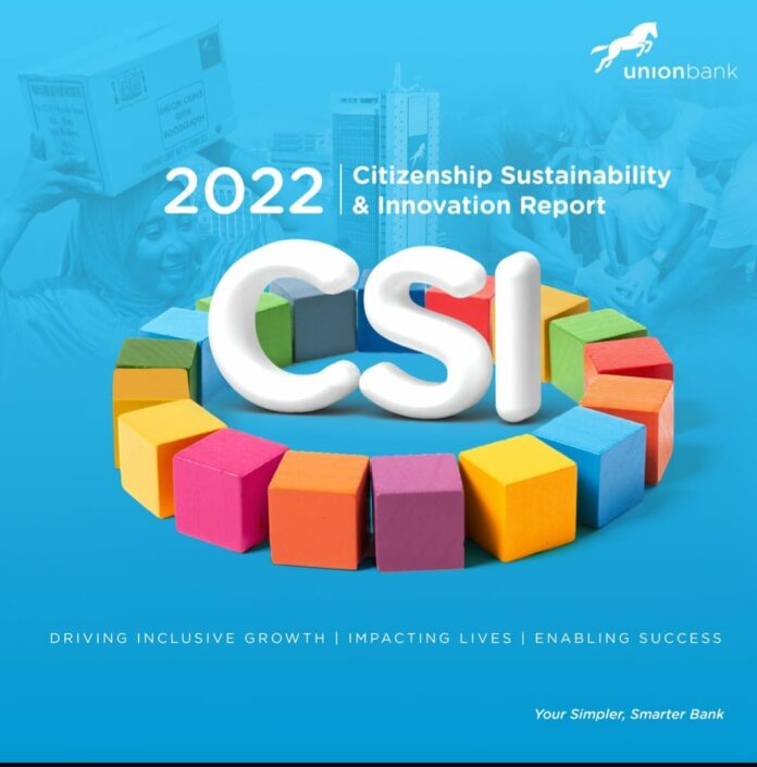 Union Bank Unveils Annual CSI Report: Driving Inclusive Growth; Impacting Lives, Enabling Success Union Bank Unveils Annual CSI Report: Driving Inclusive Growth; Impacting Lives, Enabling Success