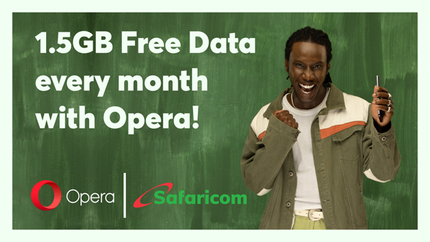 Opera Now Offers Up To 1.5GB Of Data Per Month For Free To Safaricom Users