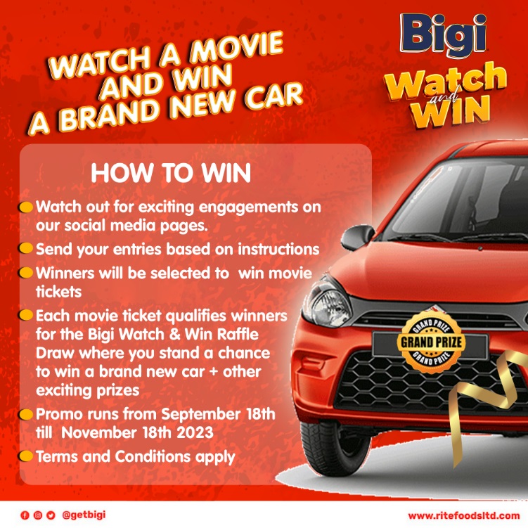 Bigi Brand’s Annual “Watch & Win” Promo Returns With Grand Prizes