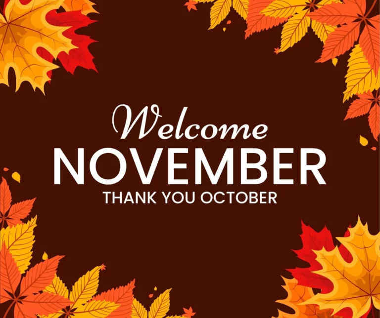 150 Happy New Month Messages, Prayers, Quotes For November 2023