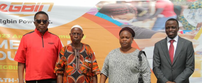 PIX 4. Egbin Power at Medical Outreach Programme in Ijede 2023