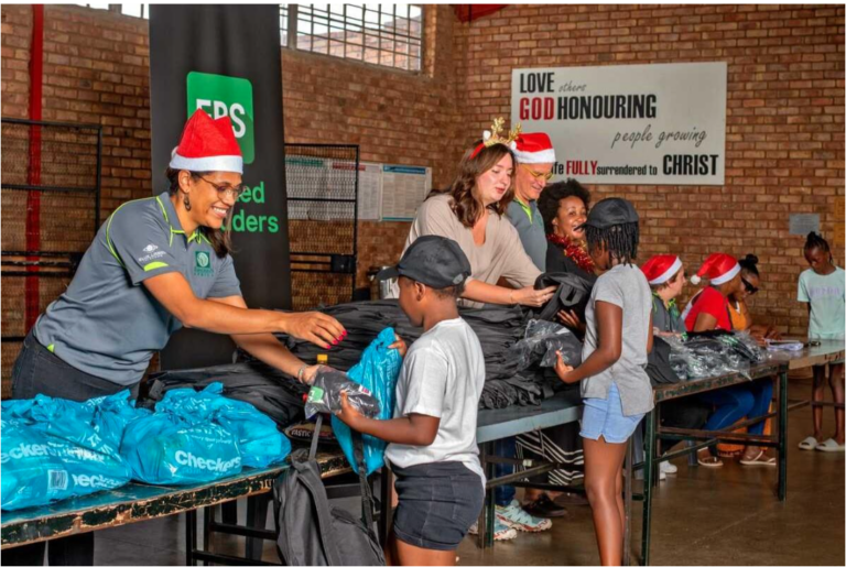 FBS And Education Africa Bring Christmas Cheer To Families In Need In South Africa
