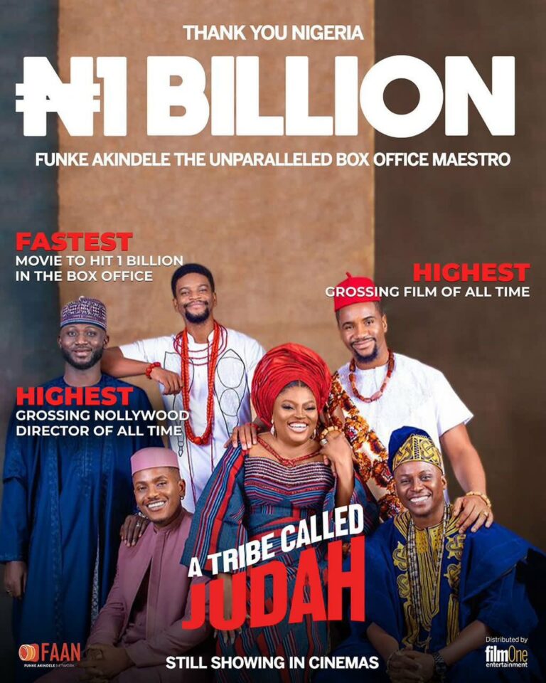 ‘A Tribe Called Judah Makes Cinematic History, Hits N1bn At Box Office