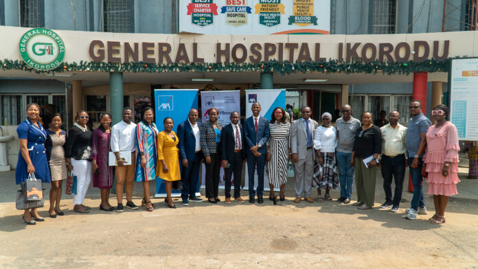 AXA Mansard Health Donates Medical Equipment To General Hospital Ikorodu