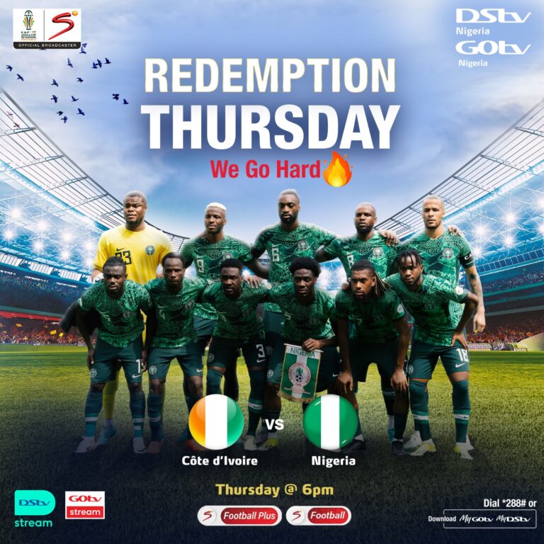 Super Eagles Dare Cote D’Ivoire As Equatorial Guinea Challenge Guinea Bissau On GOtv