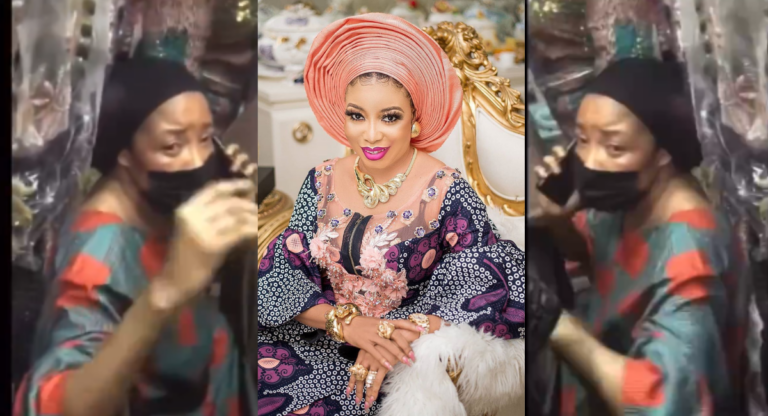 VIDEO: Nollywood Actress, Lizzy Anjorin ‘Disgraced’ For Stealing Gold, Doing Fake Transfer