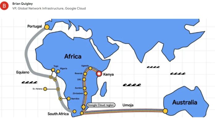 Google announces Umoja, the first ever fiber optic cable connectingAfrica to Australia Google announces Umoja, the first ever fiber optic cable connectingAfrica to Australia