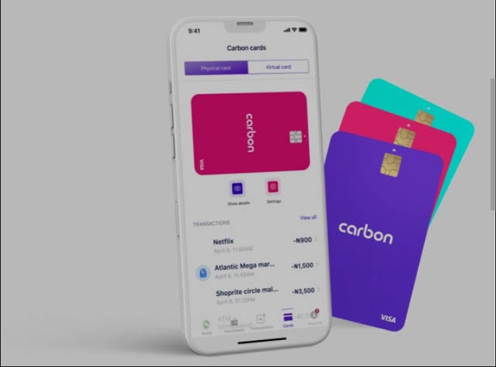 Carbon, Stops Debit Card Operation 2yrs After Launch 