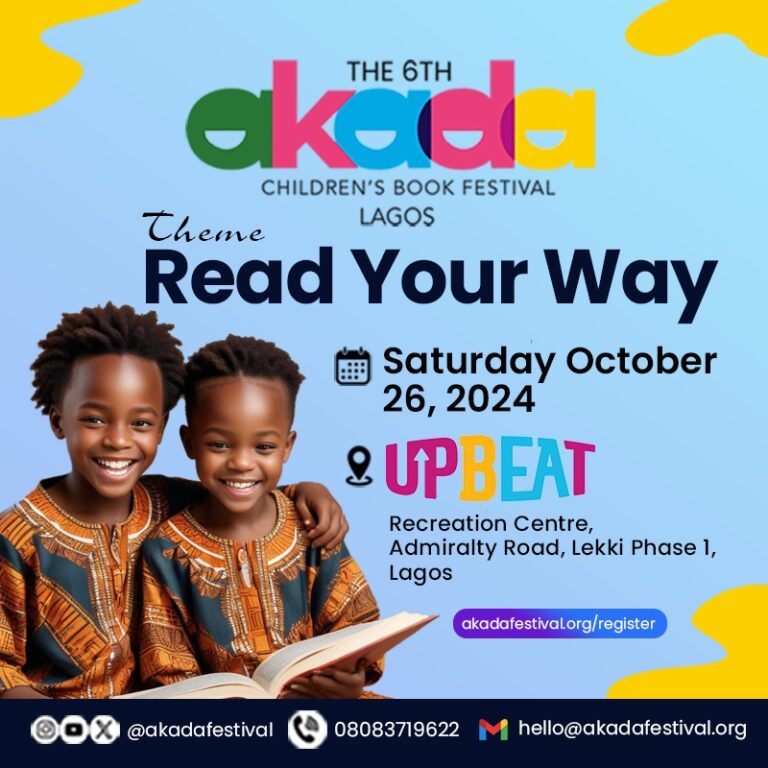 Akada Children’s Book Festival Returns For Its Sixth Edition To Promote Children Literacy In Nigeria