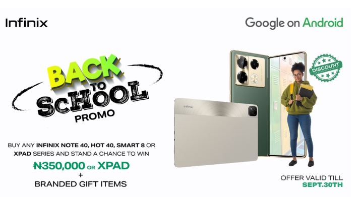 Infinix Sets To Hold Back To School Promo