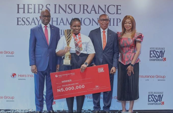 Heirs Insurance Group Awards A N8m Scholarship To The 2024 Essay Championship winners